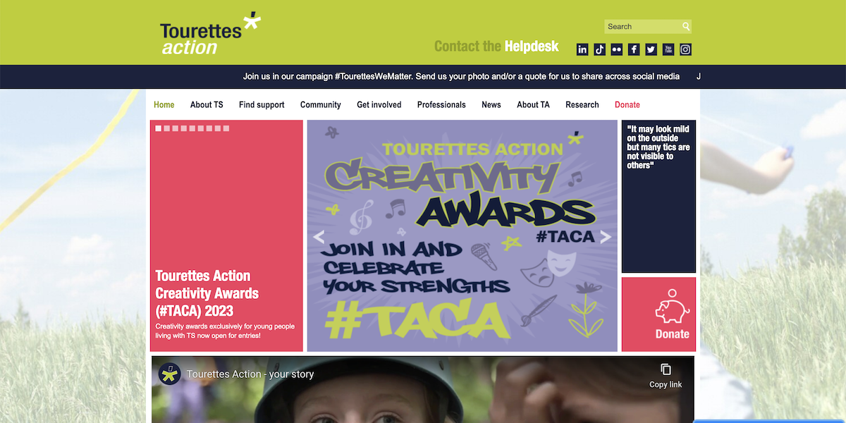 Tourettes Action