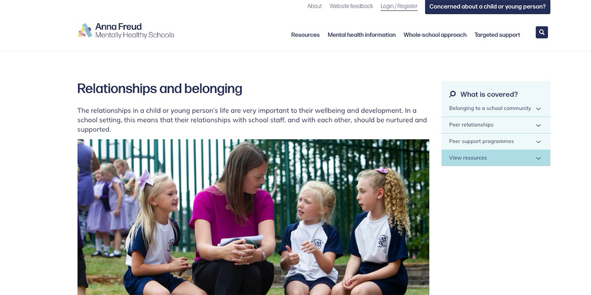 Mentally Healthy Schools