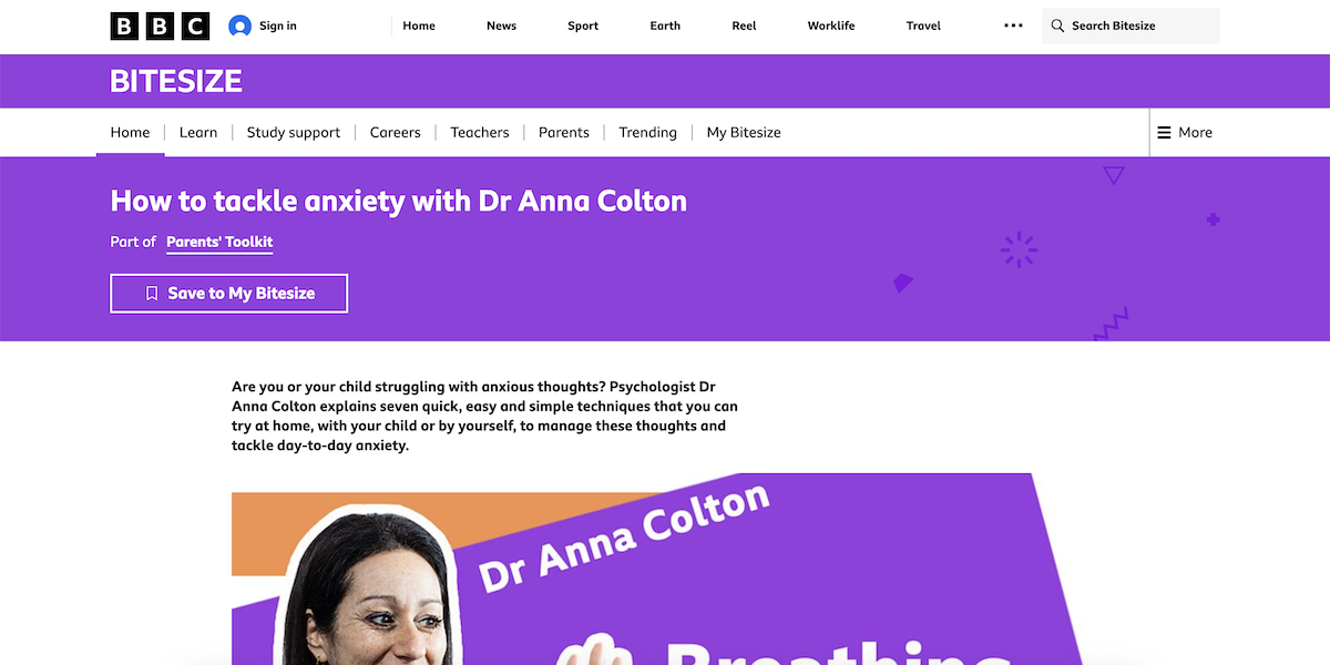 How to tackle anxiety with Dr Anna Colton