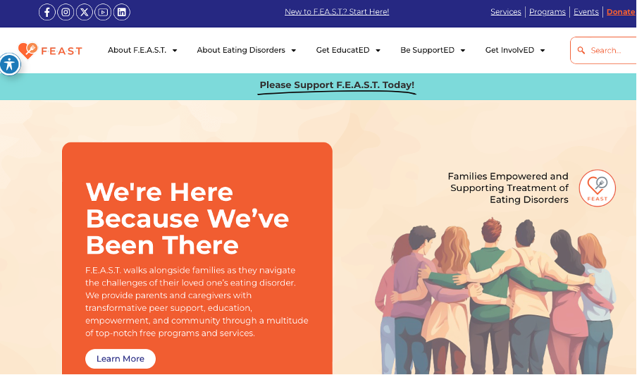 Feast Web page