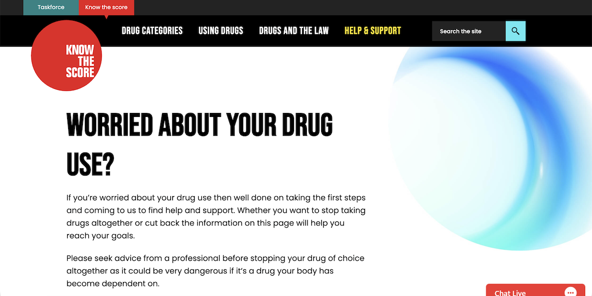 Worried About Your Drug Use?